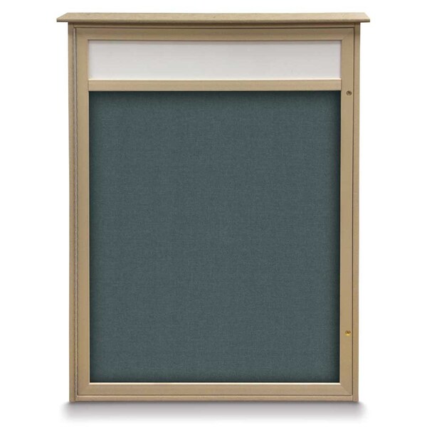Double Door Enclosed Indoor Letterboard